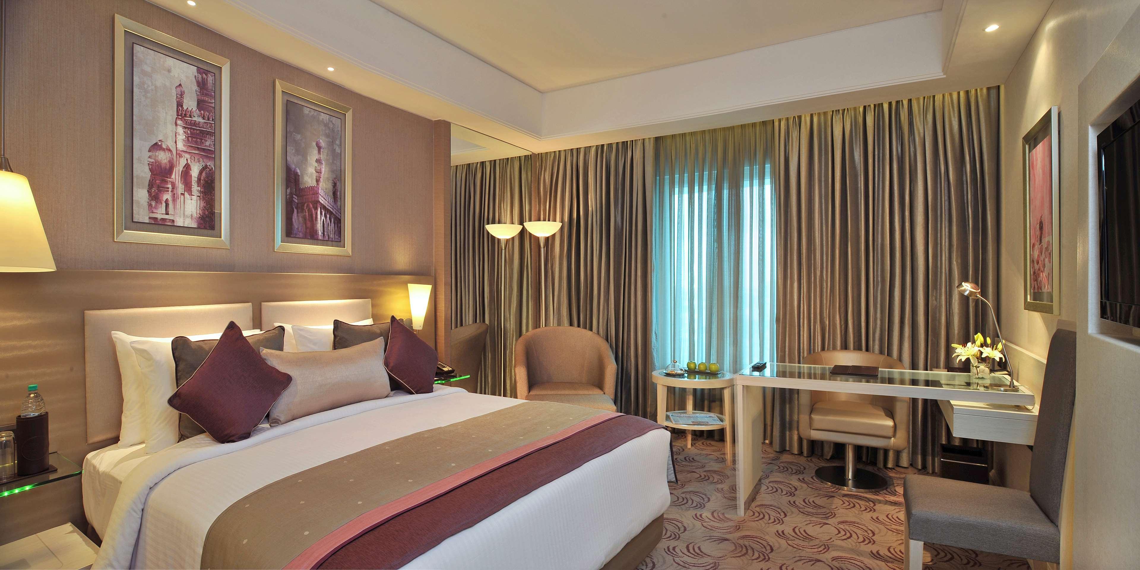Radisson Hyderabad Hitec City Экстерьер фото A room at the hotel